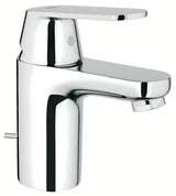 Chromowana jednouchwytowa bateria umywalkowa Grohe Eurosmart Cosmopolitan z zestawem odpływowym