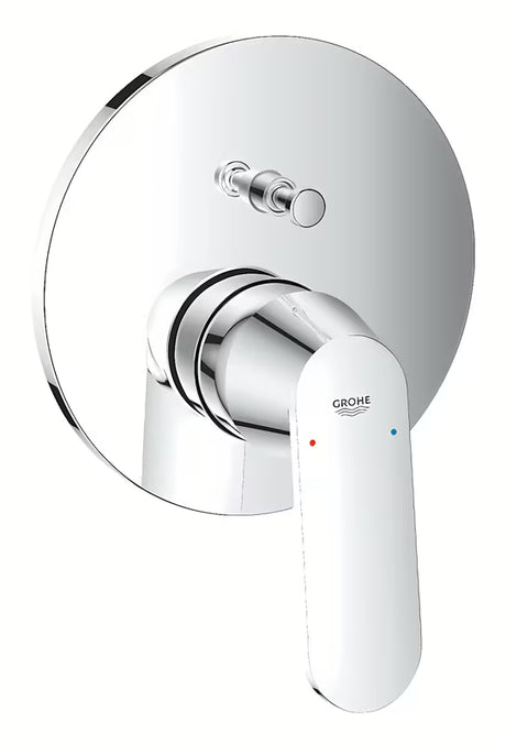 Podtynkowa prysznicowa/bateria wannowa Grohe Eurosmart Cosmopolitan w chromie z dźwignią i przełącznikiem