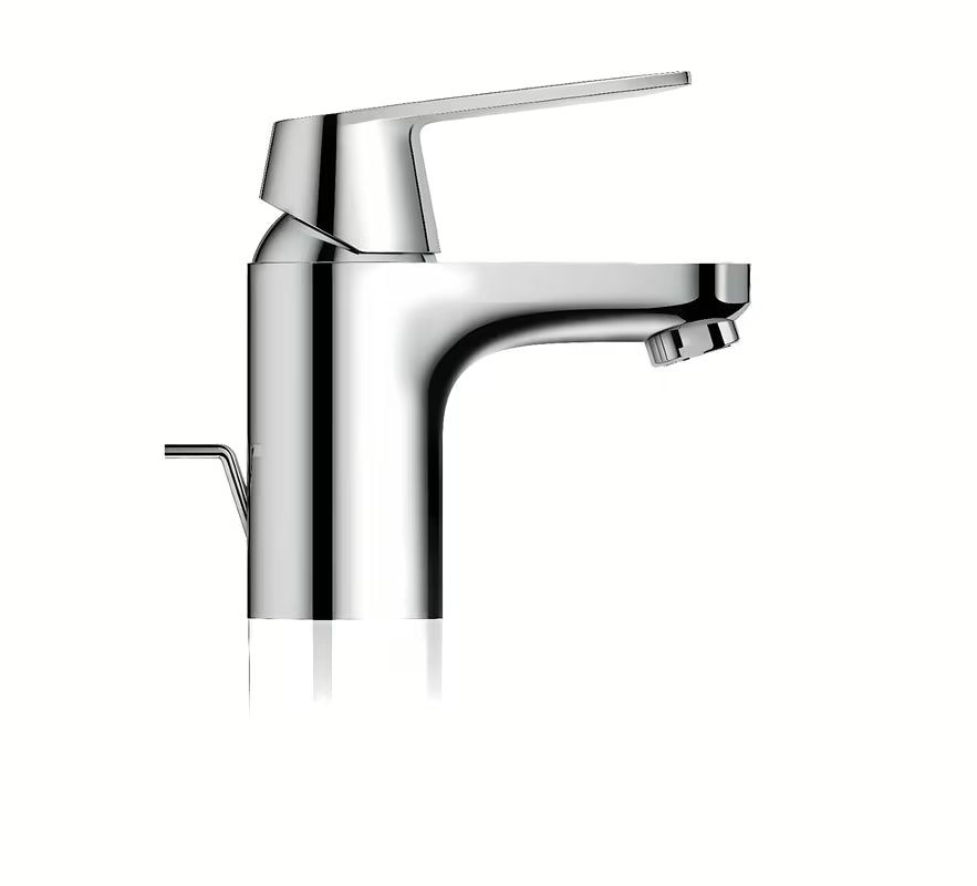 Chromowana bateria umywalkowa Grohe Eurosmart Cosmopolitan z dźwignią i korkiem automatycznym