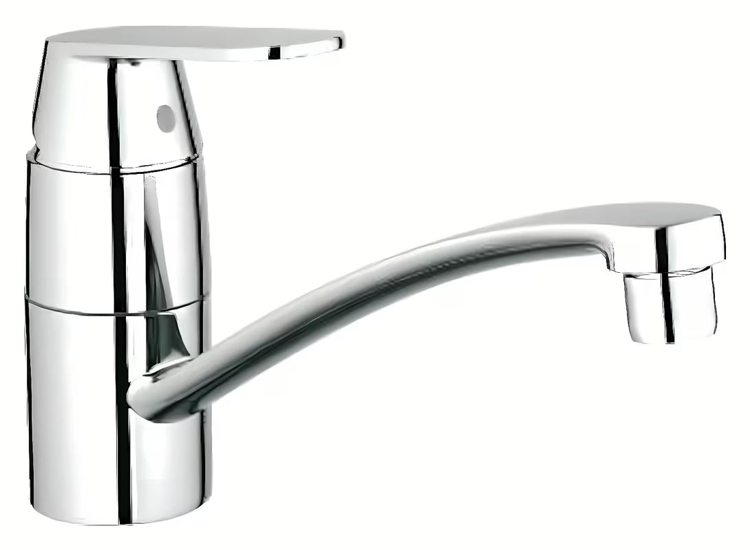 Chromowana bateria zlewozmywakowa Grohe Eurosmart Cosmopolitan z niską obrotową wylewką