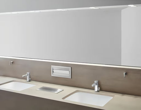 Chromowana samozamykająca bateria umywalkowa Grohe Eurosmart Cosmopolitan T z technologią Grohe EcoJoy.