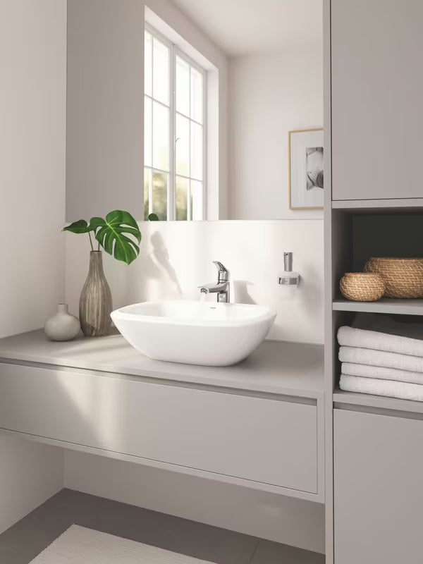Grohe Eurosmart New wysoka jednouchwytowa bateria umywalkowa w wykończeniu chrom bez odpływu