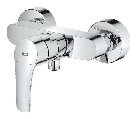 Grohe Eurosmart New jednouchwytowa ścienna bateria prysznicowa w wykończeniu chrom