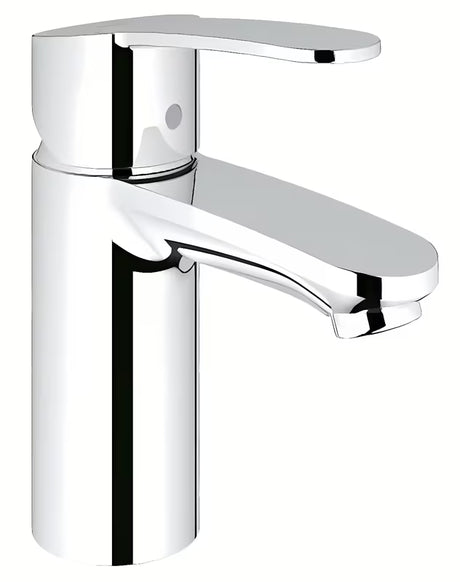 Chromowana bateria umywalkowa Grohe Eurostyle Cosmopolitan z dźwignią i technologią oszczędzania wody EcoJoy.