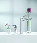 Grohe Eurostyle New wysoka jednouchwytowa bateria umywalkowa w wykończeniu chrom do umywalki nablatowej