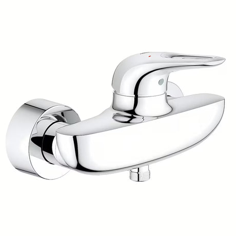 Ścienna jednouchwytowa bateria prysznicowa Grohe Eurostyle New w wykończeniu chrom