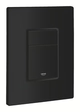 Przycisk spłukujący Grohe Even w wykończeniu matt black z podwójnym spłukiwaniem
