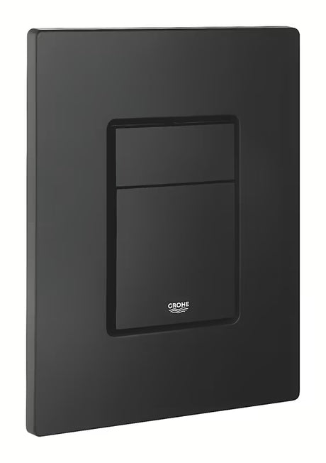 Przycisk spłukujący Grohe Even w kolorze matowej czerni phantom black