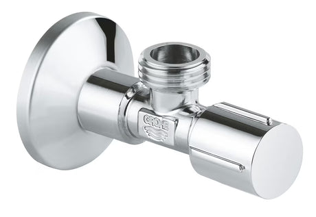 Zawór kątowy Grohe Universal z metalowym uchwytem i rozetą, DN 15