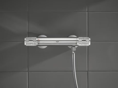 Grohe Grohtherm 1000 termostatyczna ścienna bateria prysznicowa w wykończeniu chrom
