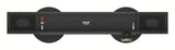 Termostatyczna ścienna bateria prysznicowa Grohe w kolorze phantom black
