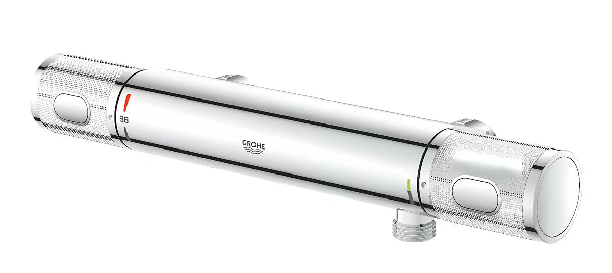 Chromowany ścienna termostatyczna bateria prysznicowa Grohe Grohtherm 1000 Performance