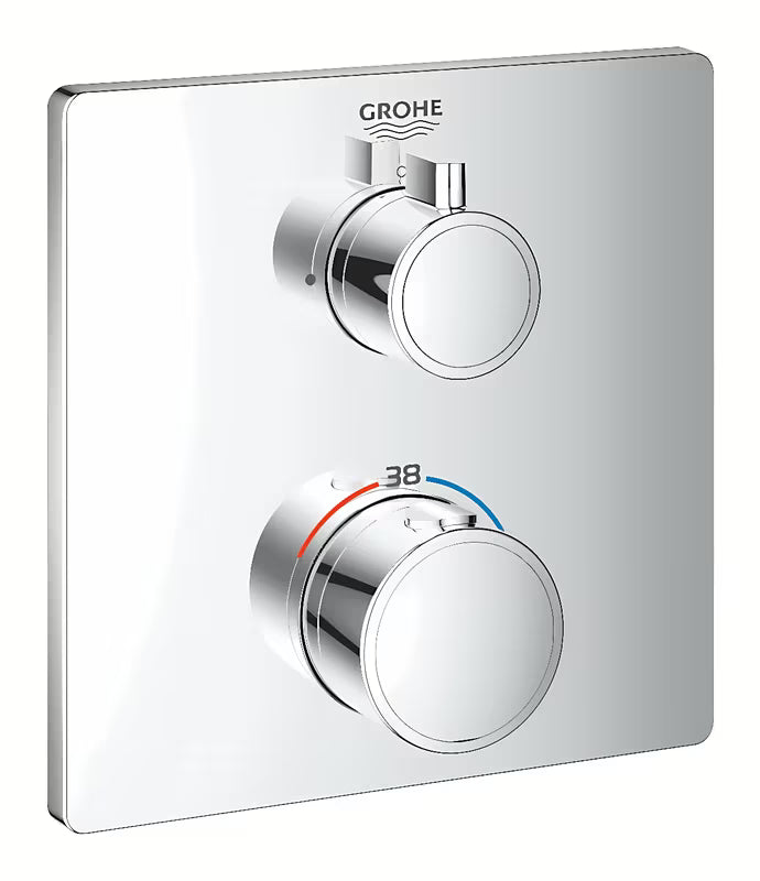 Grohe Grohtherm podtynkowa termostatyczna bateria prysznicowa w wykończeniu chrom