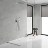 Podtynkowy zestaw prysznicowy Grohe Grohtherm Perfect w chromie z deszczownicą 210 mm i słuchawką prysznicową