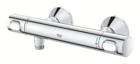 Termostatyczna ścienna bateria prysznicowa Grohe Grohtherm 500 w wykończeniu chrom