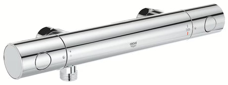 Chromowany ścienna termostatyczna bateria prysznicowa Grohe Grohtherm 800 Cosmopolitan
