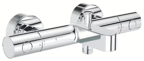 Chromowany termostatyczna ścienna bateria wannowa Grohe Grohtherm 800 Cosmopolitan