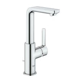 Grohe Lineare wysoka jednouchwytowa bateria umywalkowa z odpływem w wykończeniu chrom