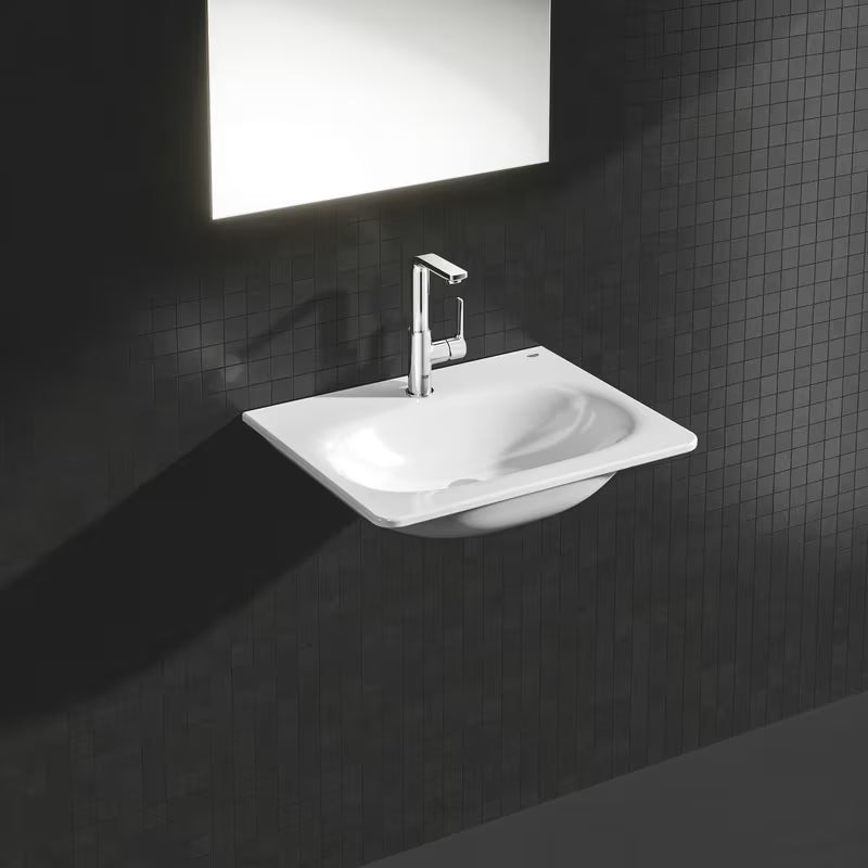 Grohe Lineare wysoka jednouchwytowa bateria umywalkowa z odpływem w wykończeniu chrom