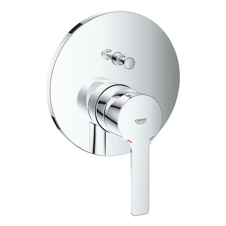 Podtynkowa bateria prysznicowa Grohe Lineare w wykończeniu chrom z dźwignią