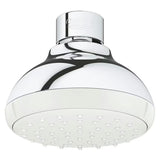 Chromowana deszczownica  Grohe New Tempesta Classic ze strumieniem Rain i przegubem kulowym