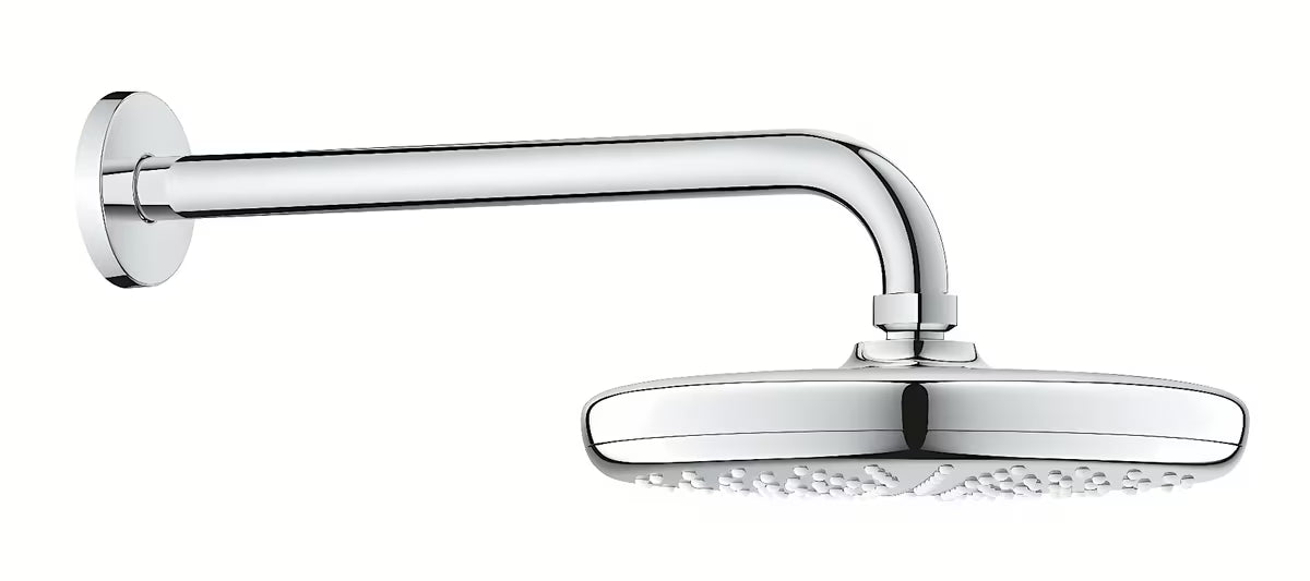 Deszczownica  Grohe Tempesta 210 z ramieniem prysznicowym w wykończeniu chrom, strumień Rain