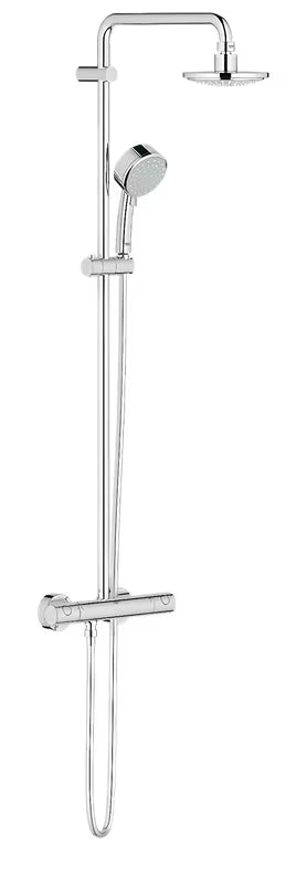 System prysznicowy Grohe New Tempesta Cosmopolitan 160 z baterią termostatyczną w chromie