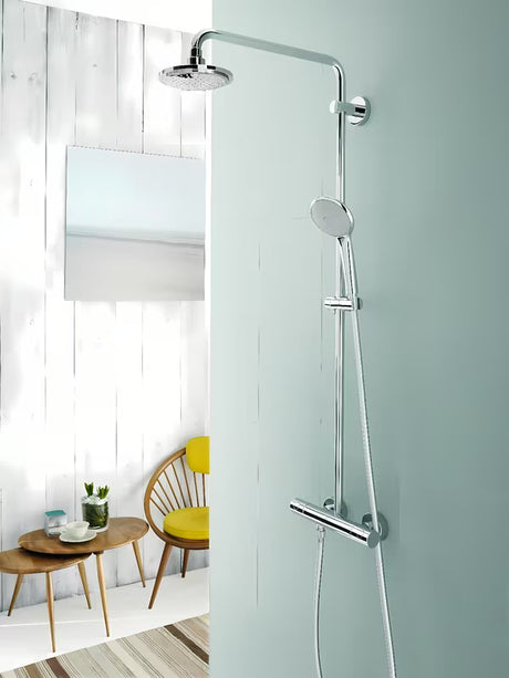 System prysznicowy Grohe New Tempesta Cosmopolitan 160 z baterią termostatyczną w chromie