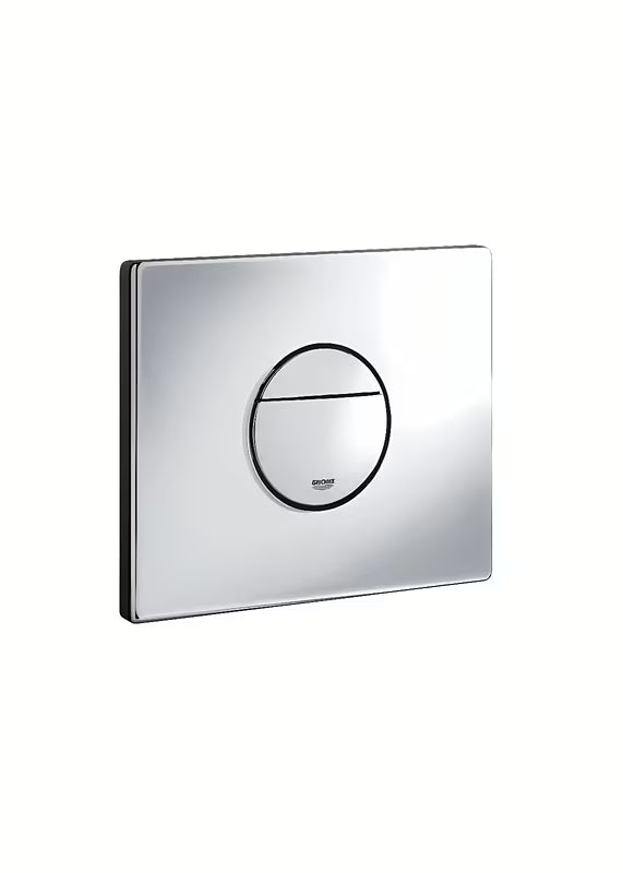 Chromowany przycisk spłukujący przycisk Grohe Nova Cosmopolitan s DualFlush z funkcją start/stop
