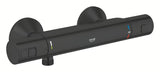 Termostatyczna ścienna bateria prysznicowa Grohe Precision Start w kolorze czarny mat