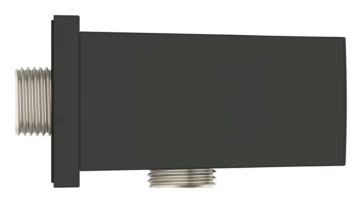 Podtynkowy system prysznicowy Grohe Precision Thermostat w matowej czerni z deszczownicą i słuchawką prysznicową
