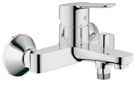 Grohe Project jednouchwytowa ścienna bateria wannowa w wykończeniu chrom z przełącznikiem wanna/prysznic