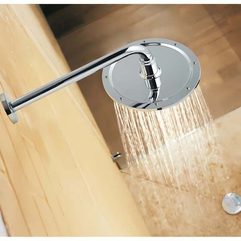 Chromowane metalowe ramię prysznicowe Grohe Rainshower o długości 286 mm pro do deszczownicy