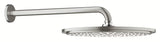Deszczownica  Grohe Rainshower Cosmopolitan 310 z metalowym wykonaniem i ramieniem prysznicowym w wykończeniu supersteel.