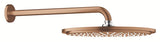 Grohe Rainshower Cosmopolitan Metal deszczownica  310 z ramieniem prysznicowym w wykończeniu brushed warm sunset