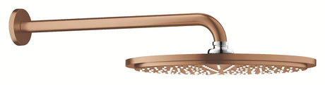 Grohe Rainshower Cosmopolitan Metal deszczownica  310 z ramieniem prysznicowym w wykończeniu brushed warm sunset