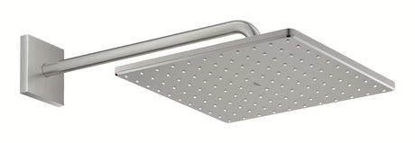 Deszczownica  Grohe Rainshower 310 Mono Cube z naściennym ramieniem prysznicowym w wykończeniu supersteel.
