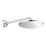 Grohe Rainshower Mono deszczownica  ramię prysznicowe w komplecie w wykończeniu chrom o średnicy 31 cm.