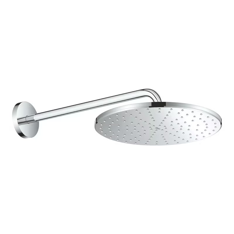 Grohe Rainshower Mono deszczownica  ramię prysznicowe w komplecie w wykończeniu chrom o średnicy 31 cm.