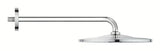 Grohe Rainshower Mono deszczownica  ramię prysznicowe w komplecie w wykończeniu chrom o średnicy 31 cm.