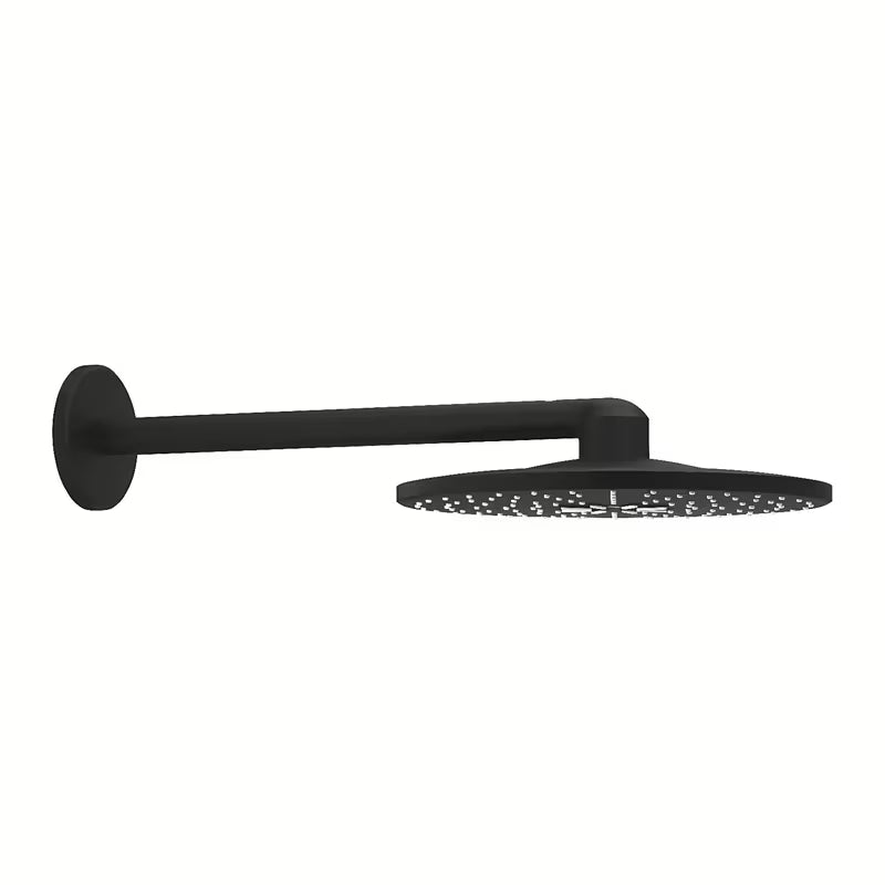 Grohe Rainshower smartactive deszczownica  z ramieniem prysznicowym 430 mm w kolorze phantom black