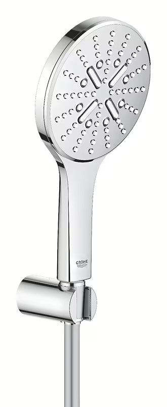 Grohe Rainshower smartactive zestaw prysznicowy w chromowanym wykończeniu pro montaż ścienny, trzy funkcje