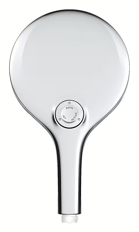 Chromowana słuchawka prysznicowa Grohe Rainshower 150 SmartActive z trzema strumieniami i sterowaniem SmartTip
