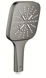 Słuchawka prysznicowa Grohe Rainshower 130 SmartActive Cube w kolorze szczotkowany hard graphite