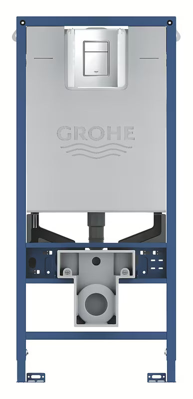 Stelaż podtynkowy do WC Grohe Rapid SLX ze stelażem podtynkowym i przyciskiem spłukującym Skate Cosmopolitan S