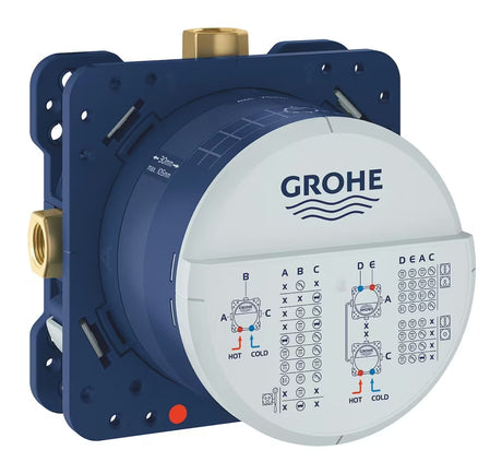 Element podtynkowy Grohe Rapido smartbox ze stabilnym boxem podtynkowym i osłoną ochronną