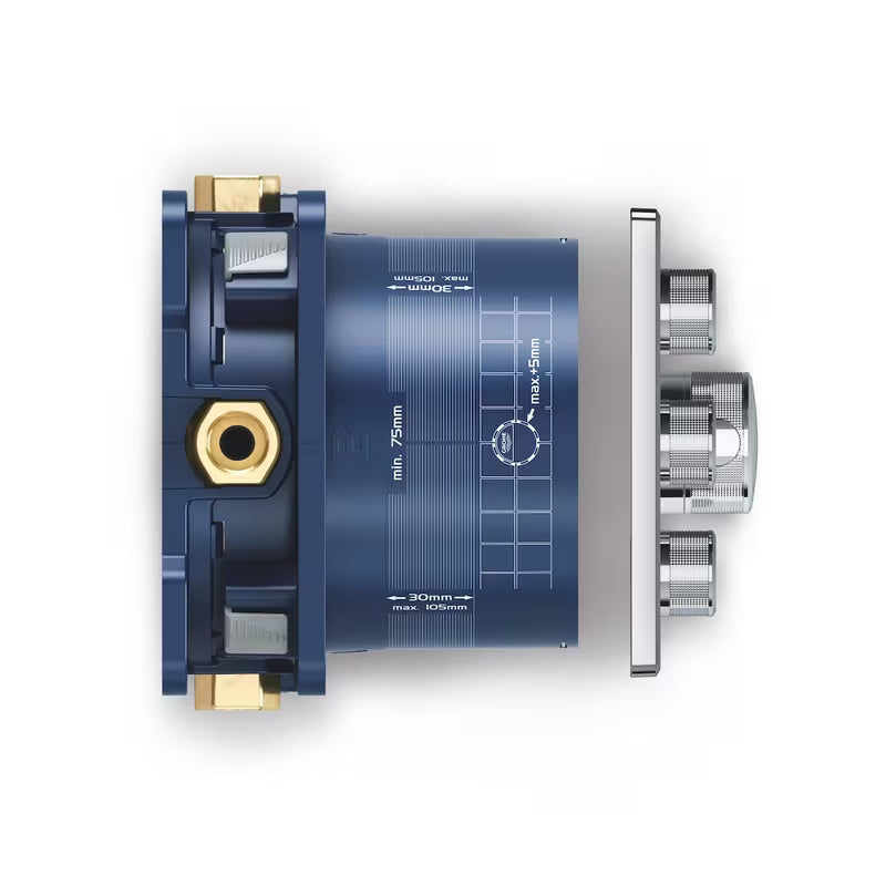 Element podtynkowy Grohe Rapido smartbox ze stabilnym boxem podtynkowym i osłoną ochronną