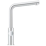 Chromowana bateria zlewozmywakowa Grohe Red Duo z wylewką L pro natychmiastową wrzącą wodę