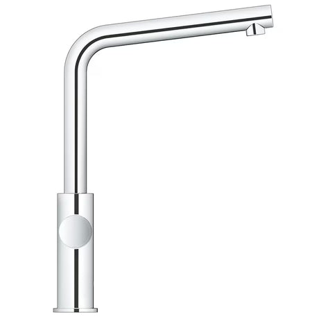 Chromowana bateria zlewozmywakowa Grohe Red Duo z wylewką L pro natychmiastową wrzącą wodę
