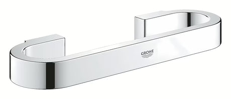 Chromowy uchwyt wannowy Grohe Selection z ukrytym mocowaniem ściennym